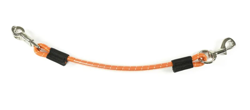 Shires Heavy Duty Bungee Trailer Tie - Orange
