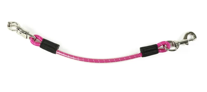 Shires Heavy Duty Bungee Trailer Tie - Pink