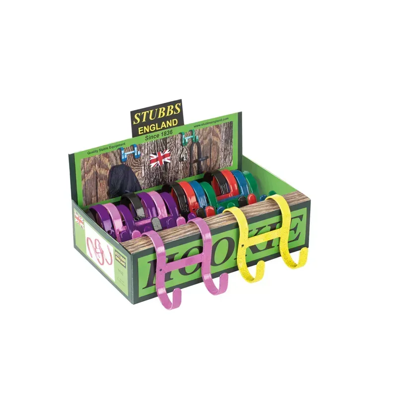 Stubbs Hookies Coat Hook Shelfie - Assorted Colour
