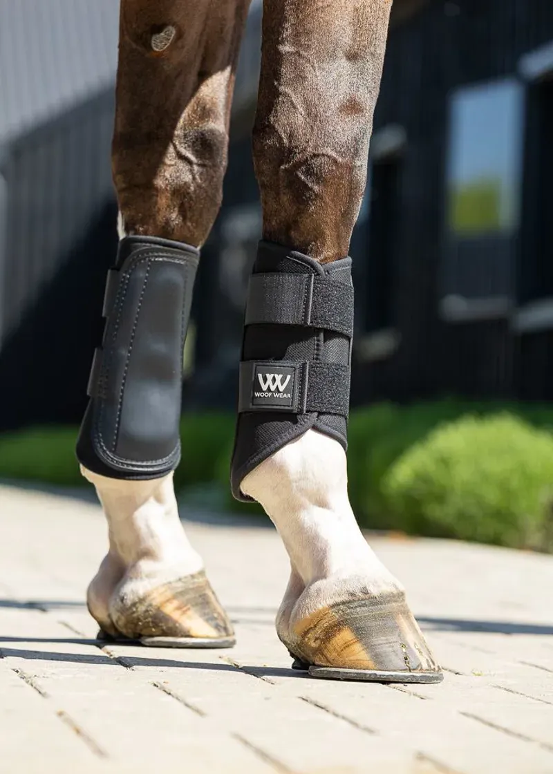 Woof Wear Double Lock Brushing Boot - Black-1