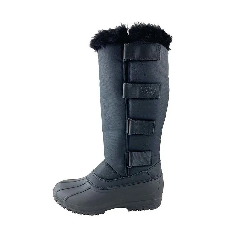 Woof Wear Junior Long Yard Boot - Black-1