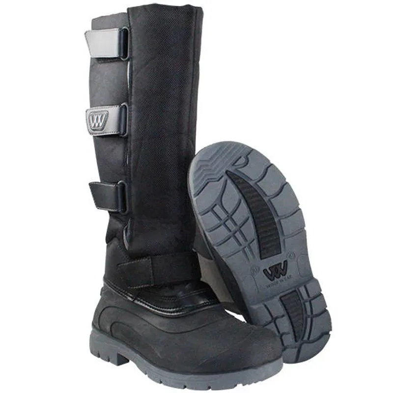 Woof Wear Junior Long Yard Boot - Black-2