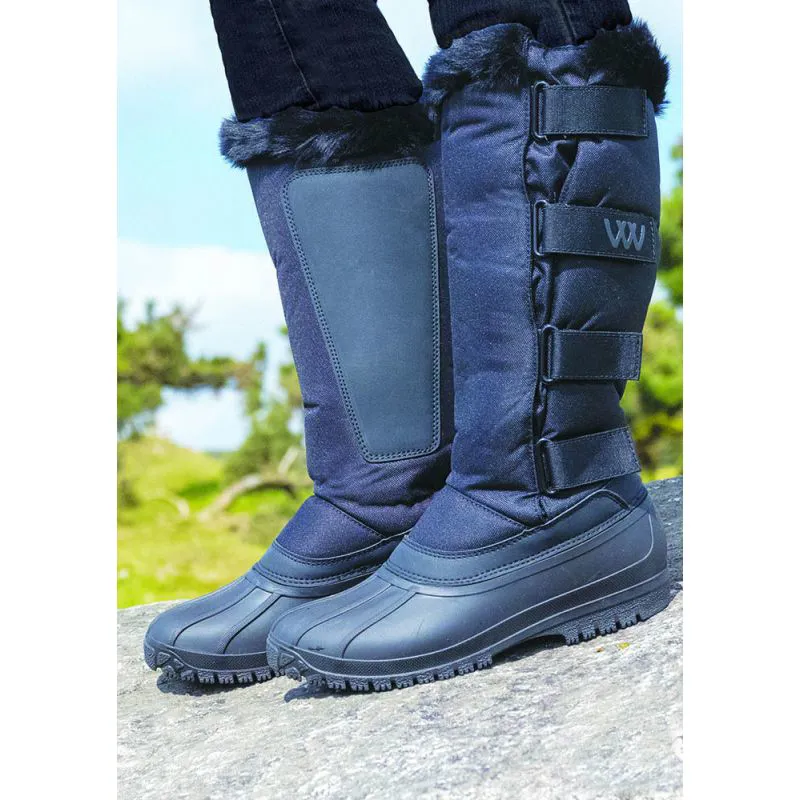 Woof Wear Junior Long Yard Boot - Black-3