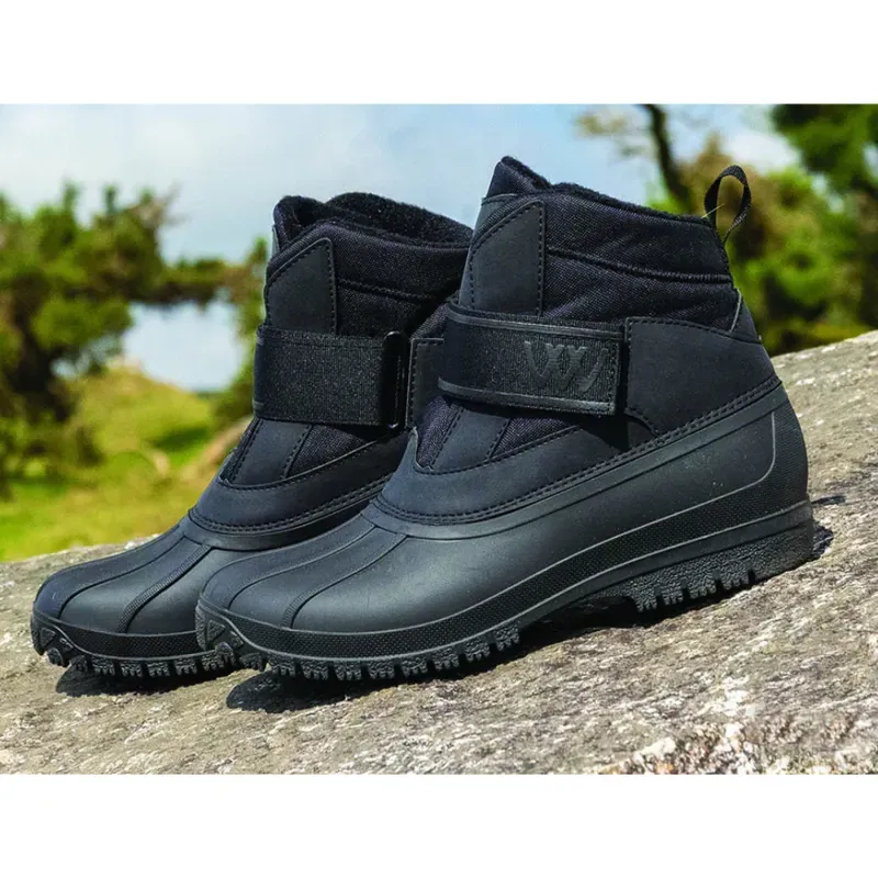 Woof Wear Short Yard Junior Boot - Black-1